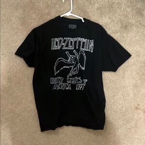 Led Zeppelin Black Graphic T-Shirt